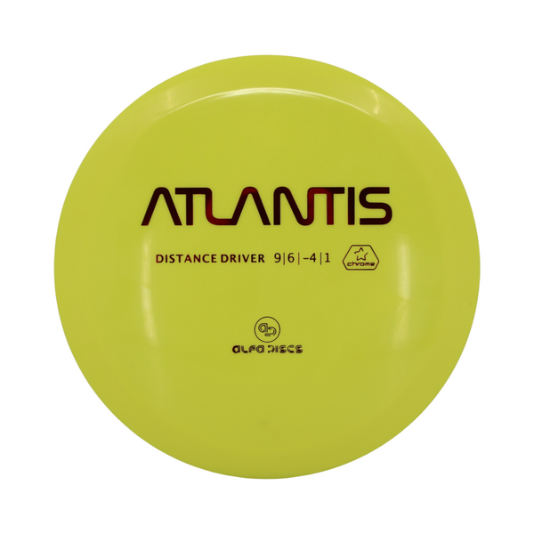 Alfa Discs Chrome Atlantis Disc Golf Dynasty